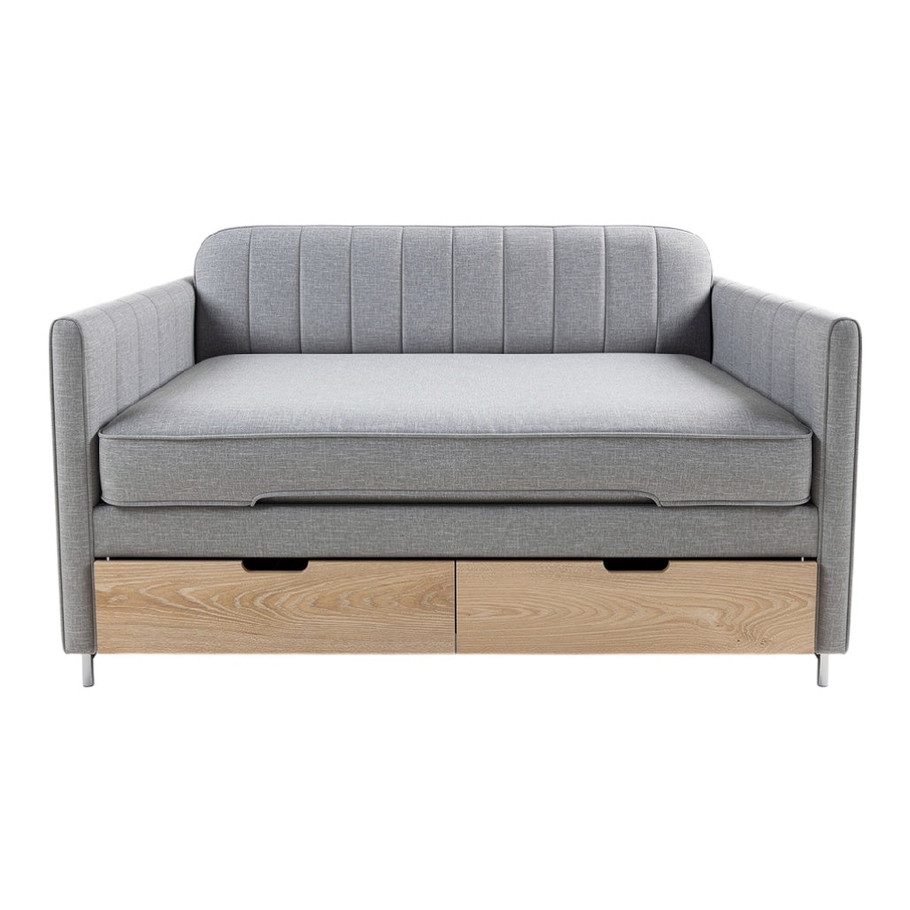 **Sofa rozkładany z pojemnikiem na pościel**